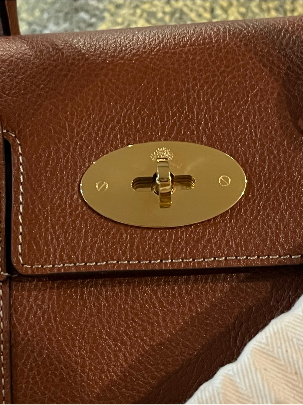 Mulberry Bayswater Satchel in NVT Oak - BNWT’s! - Picture 7 of 9